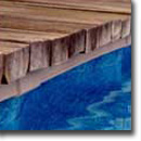 Coping Under Timber Deck