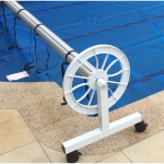 Where to position a reel on the pool