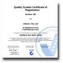 ABGAL ISO 9001 Certification