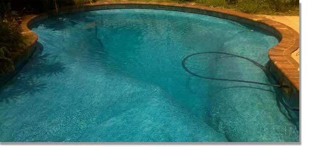 inground pool losing water in winter